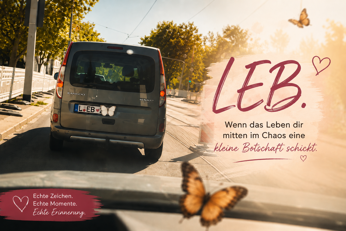 Wenn das Leben dir mitten im Chaos eine kleine Botschaft schickt