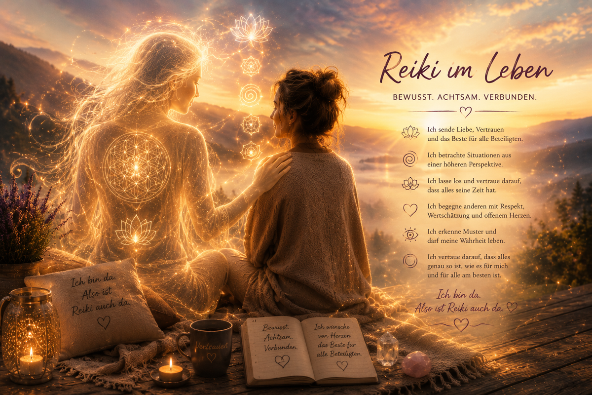 Wenn Reiki irgendwann nicht mehr etwas ist, das du „machst“ – sondern einfach da ist