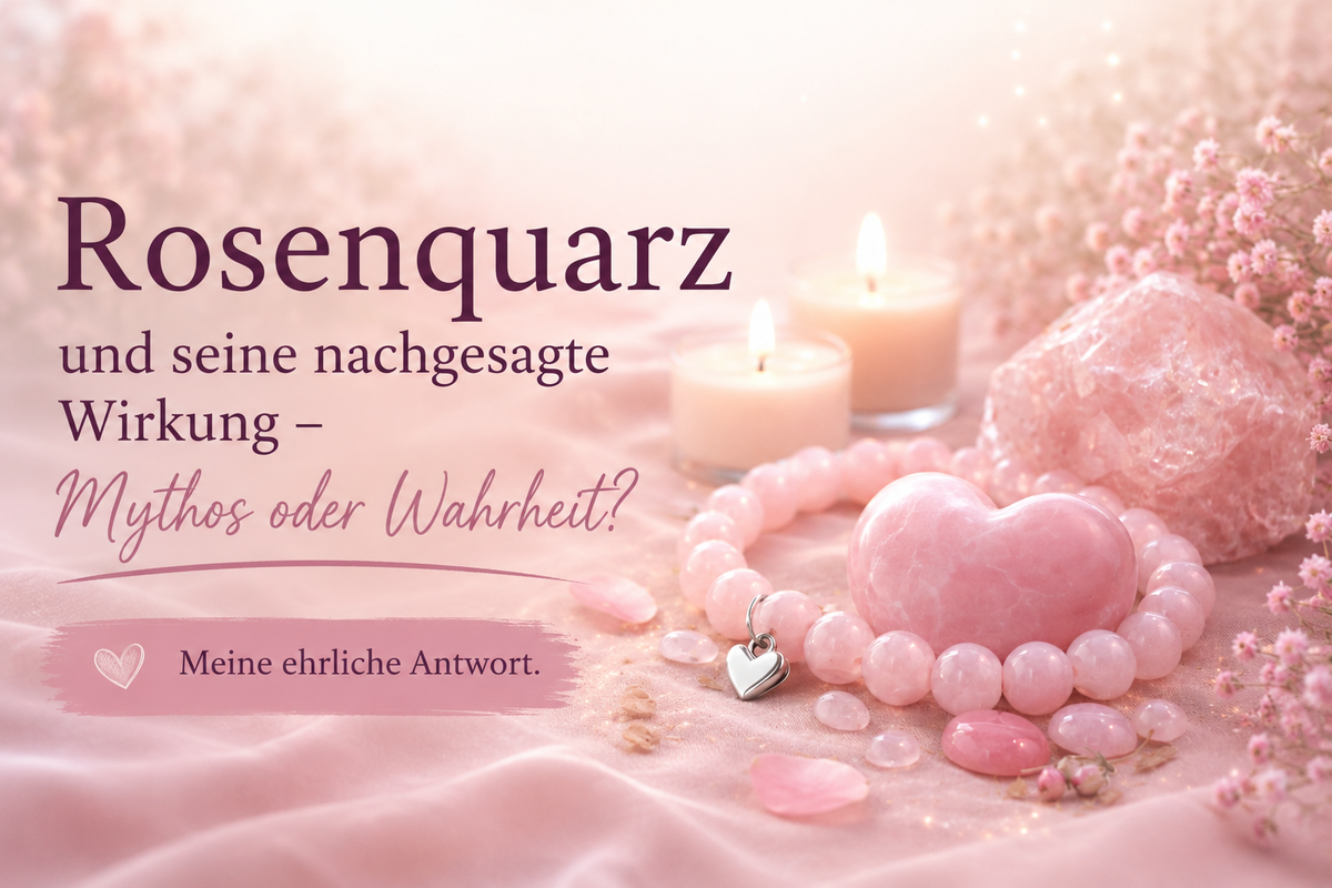 Rosenquarz und seine nachgesagte Wirkung – Mythos oder Wahrheit? Meine ehrliche Antwort.
