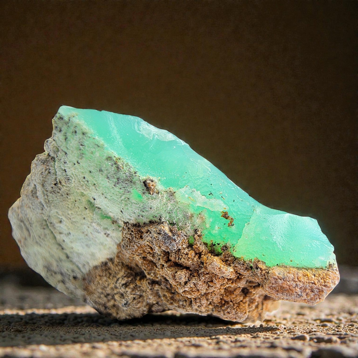Chrysopras Quarz 0,03 kg +/- 5x4x2 cm