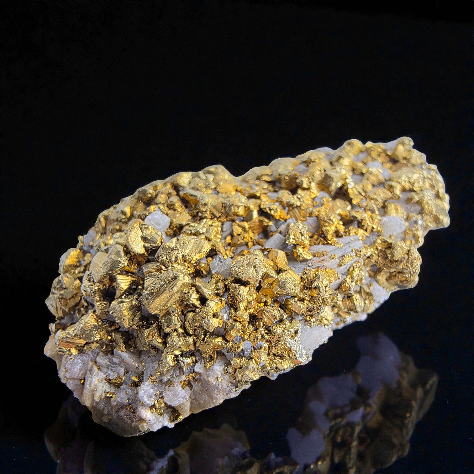 Chalkopyrit 0,01 kg +/- 4x1,5x2 cm