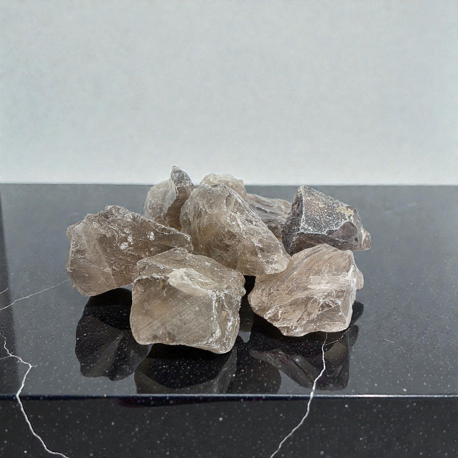 Rauchquarz Rohstein Wasserstein je 10g