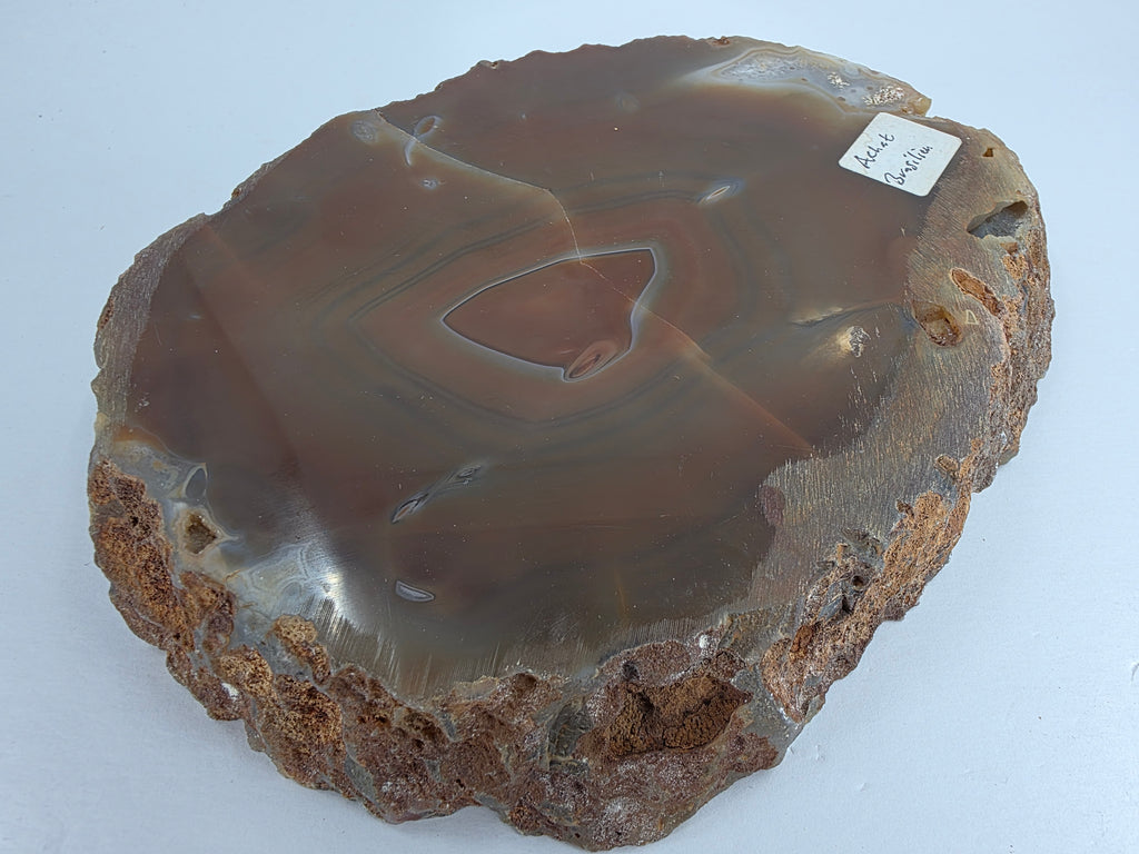 Achat (Achatscheibe) 1,304 kg +/- 17x15x2 cm