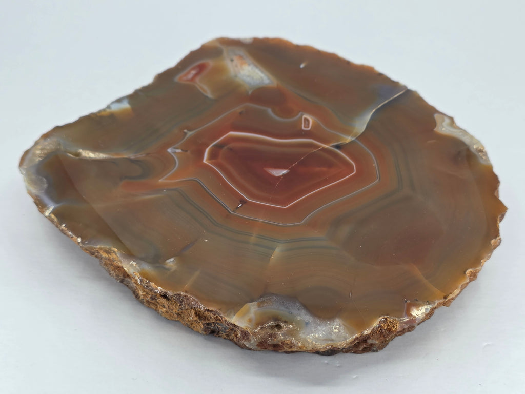 Achat (Achatscheibe) 1,304 kg +/- 17x15x2 cm