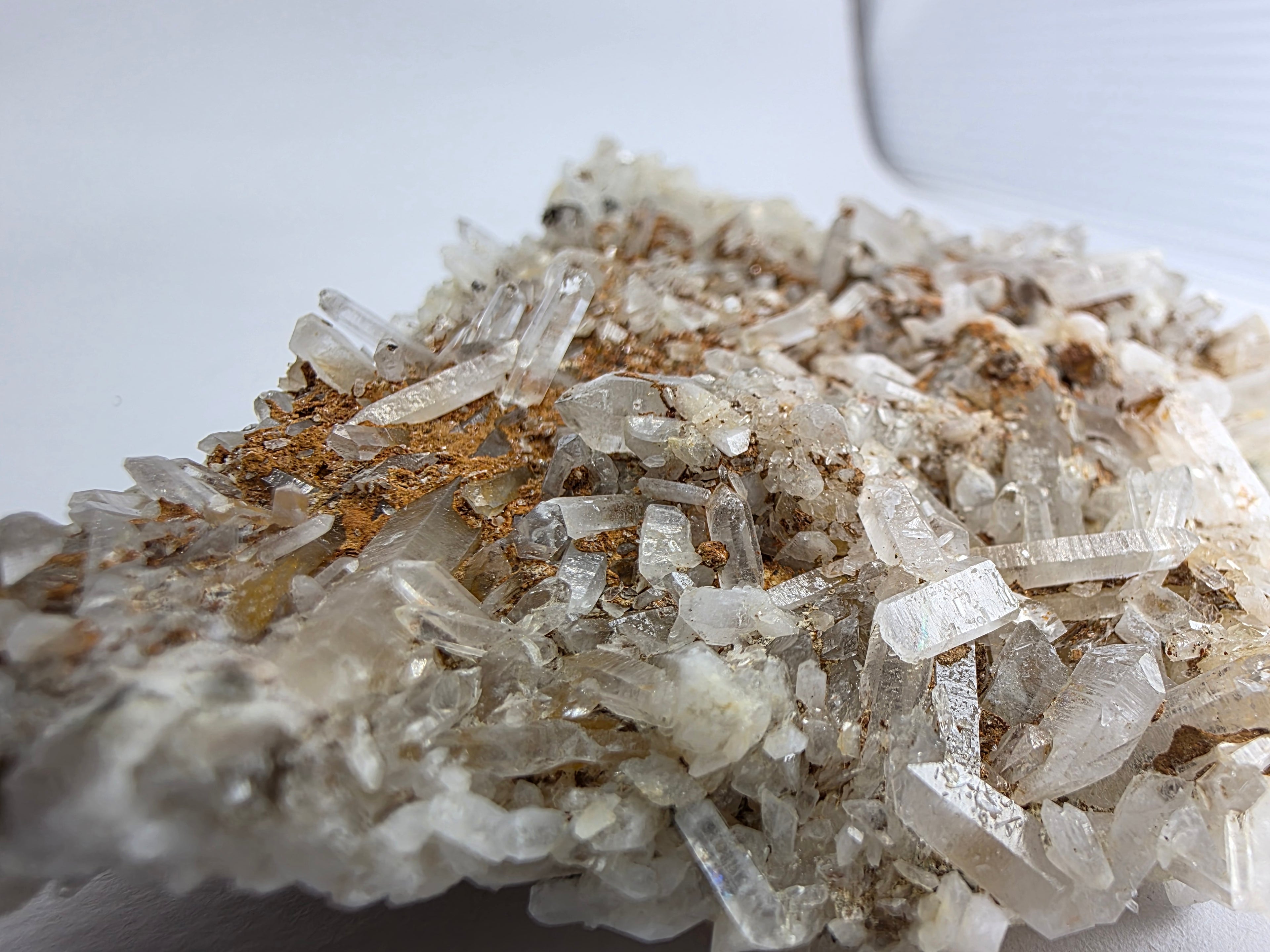 Quarz (Bergkristall) 0,143 kg +/- 9x6x2 cm