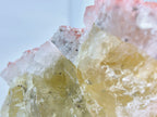 Quarz auf Fluorit 0,2 kg +/- 7x7x6 cm