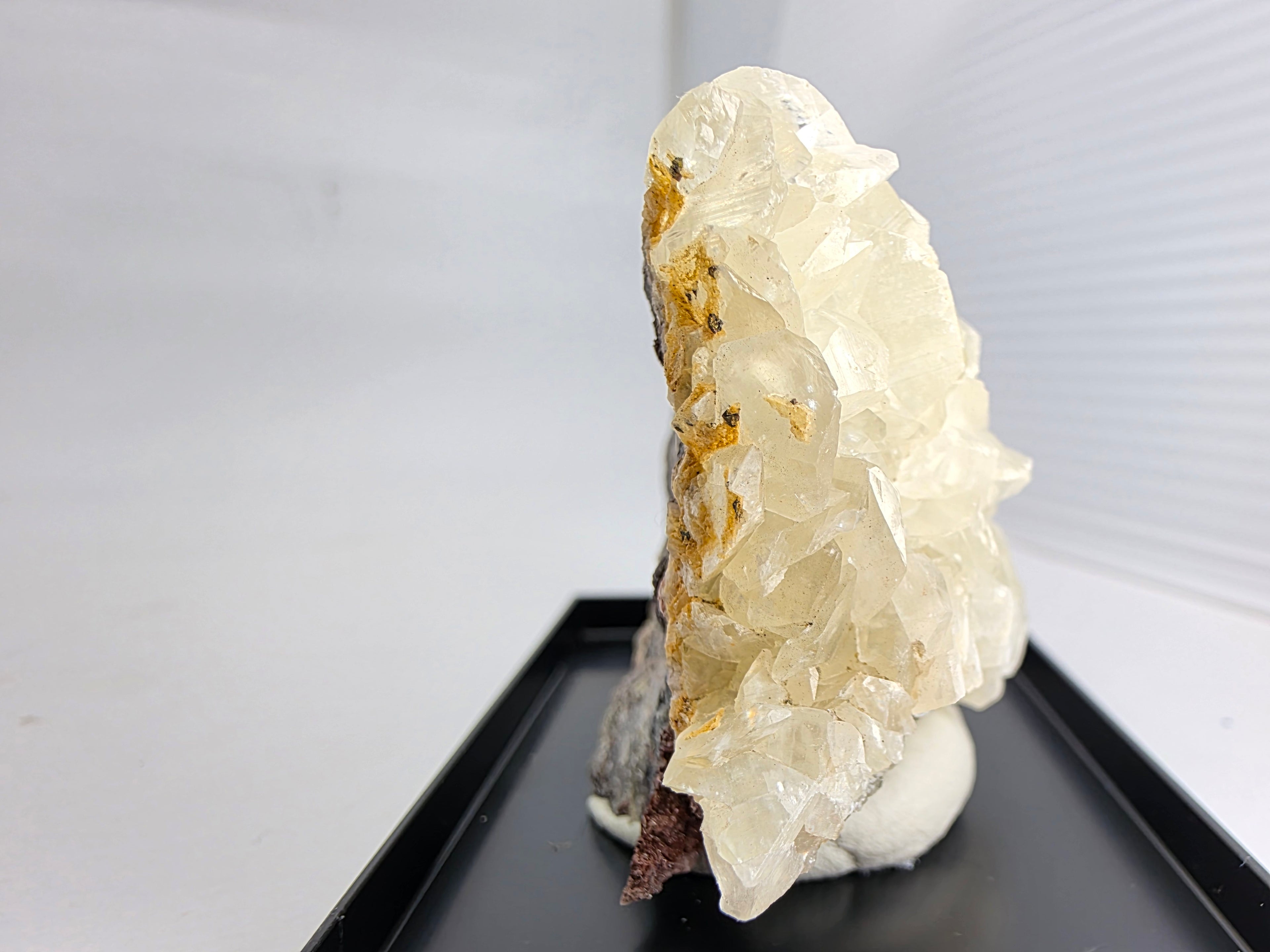 Hyalith auf Feldspat 0,1 kg +/- 7x4x3 cm