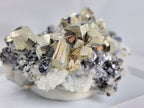Pyrit mit Sphalerit und Quarz 0,08 kg +/- 6x4x3 cm