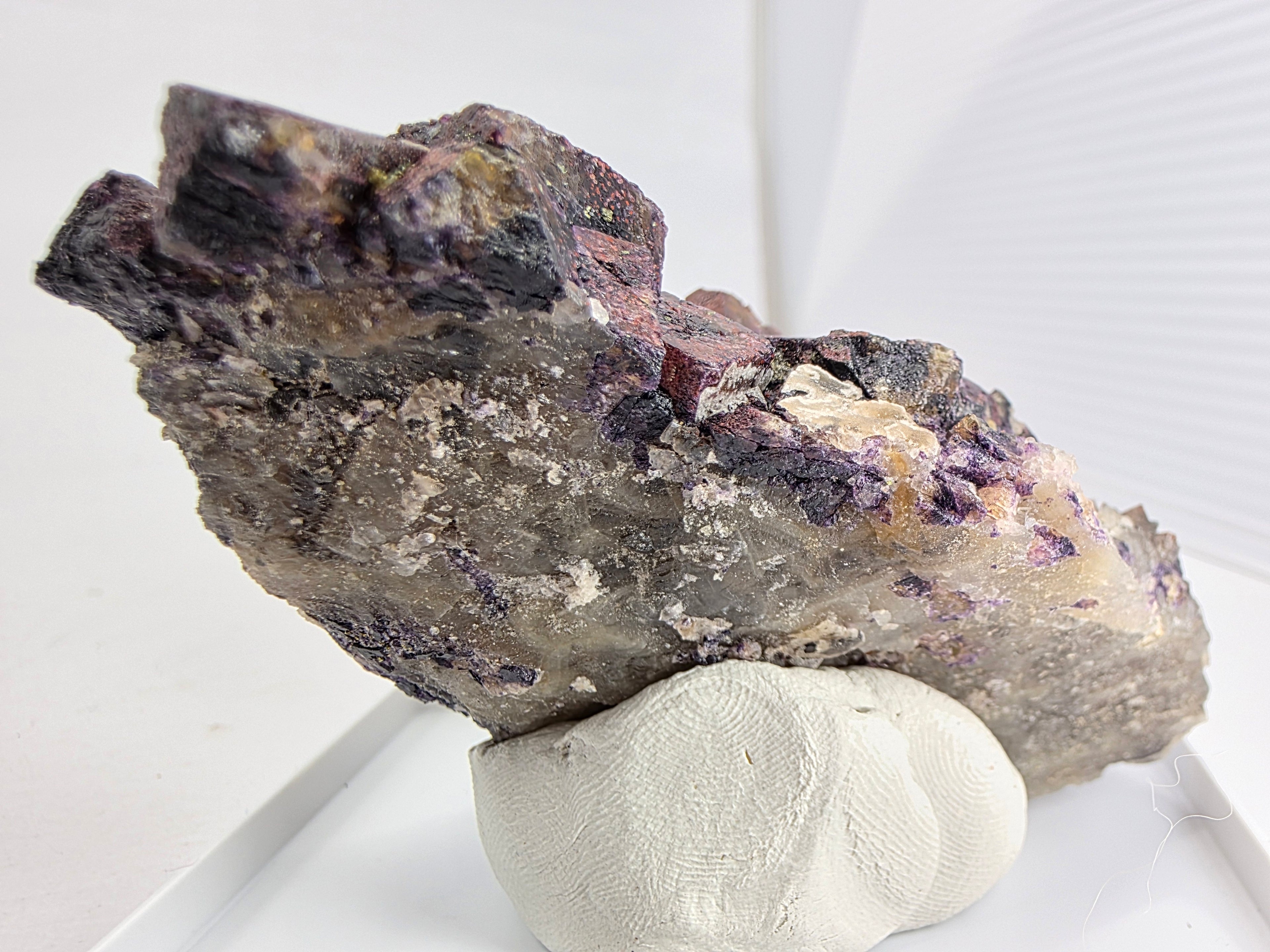 Fluorit 0,14 kg +/- 7x5x5 cm