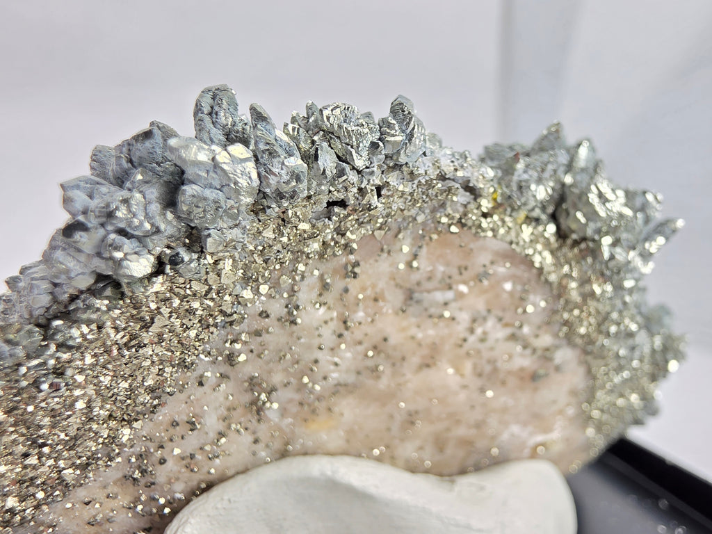 Markasit („Speerkies“) 0,13 kg +/- 7x4x4 cm