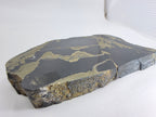 Pyrit im Schiefer 0,291 kg +/- 11x7x1 cm