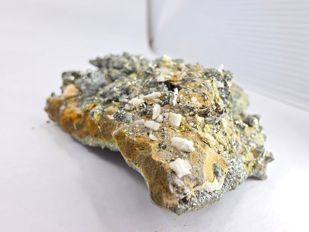 Markasit („Speerkies“) 0,265 kg +/- 9x8x2 cm