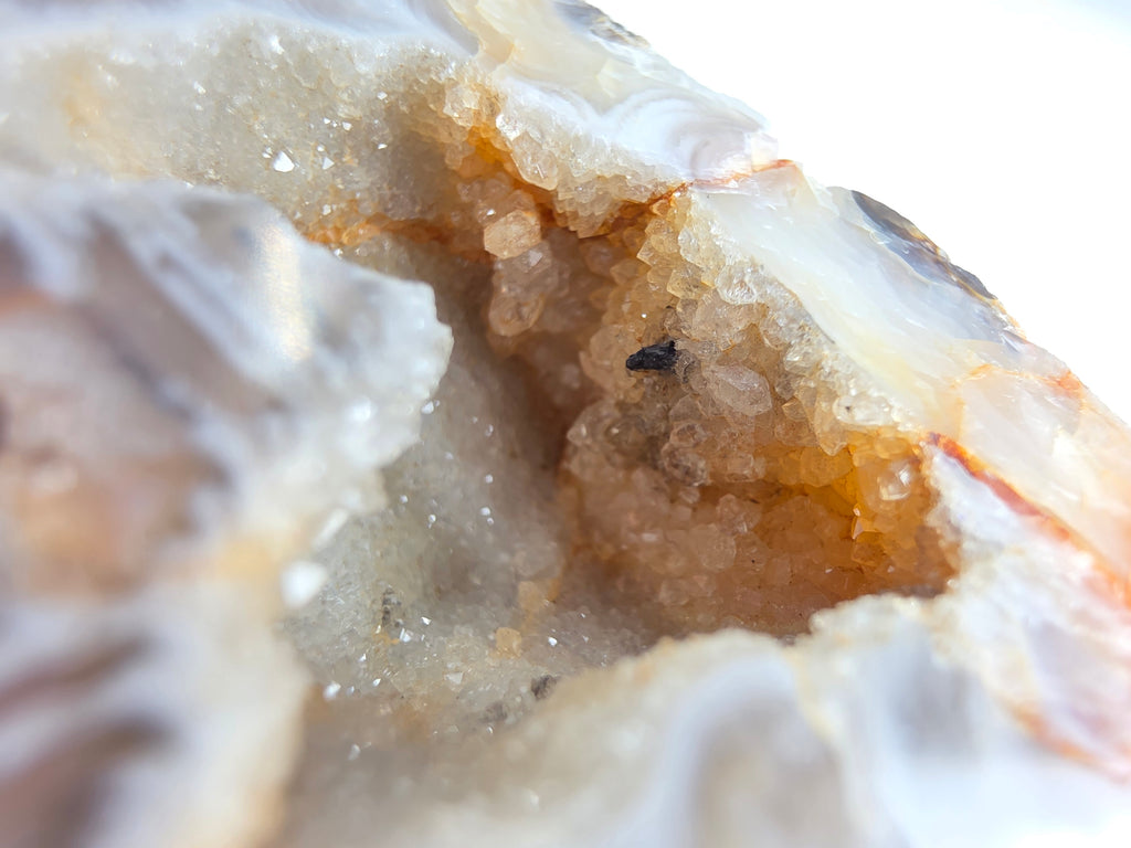 Achat-Geode 0,031 kg +/- 4x3x2 cm