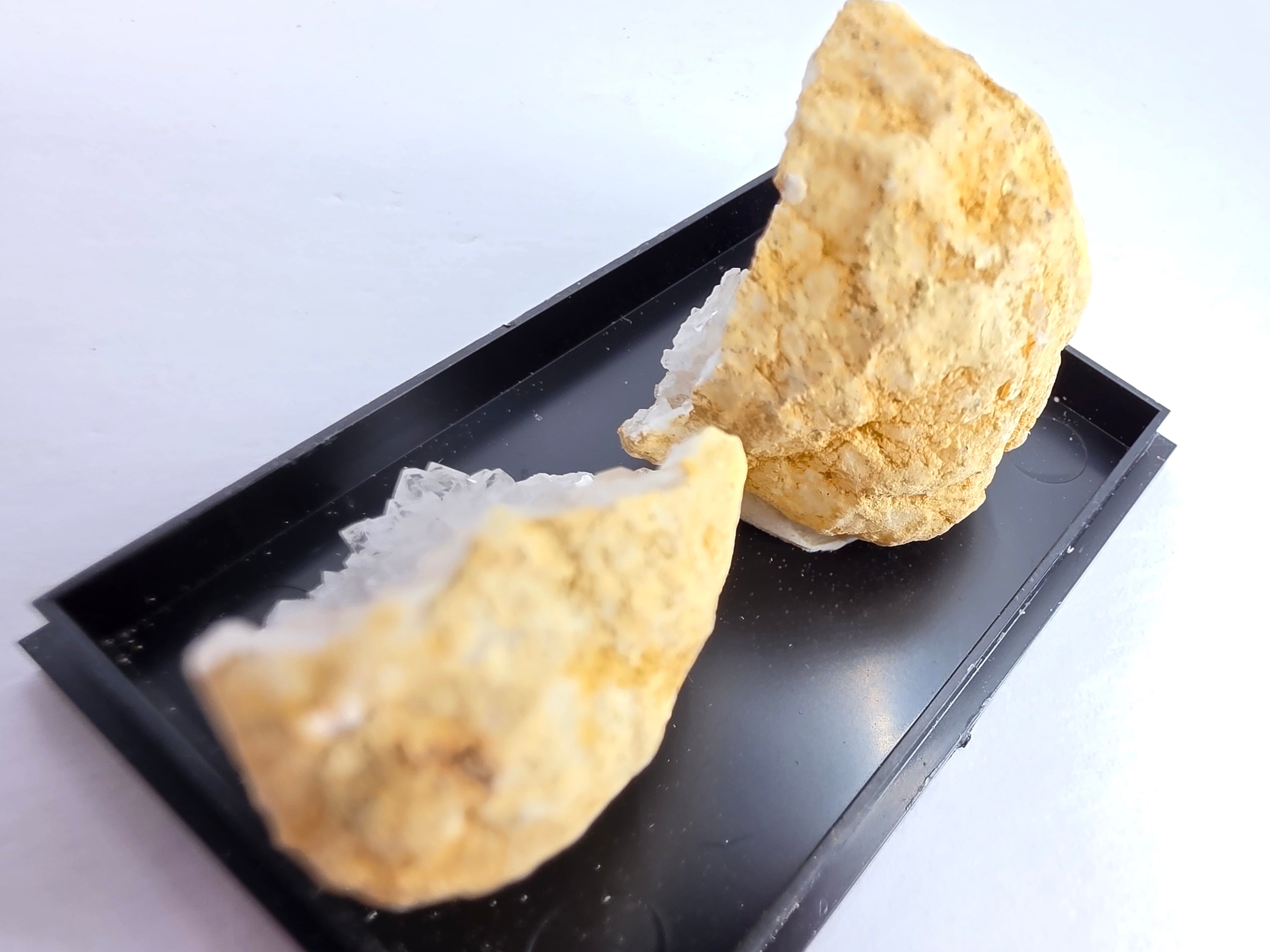 Quarzgeode 0,01 kg +/- je 2,5x2x2 cm