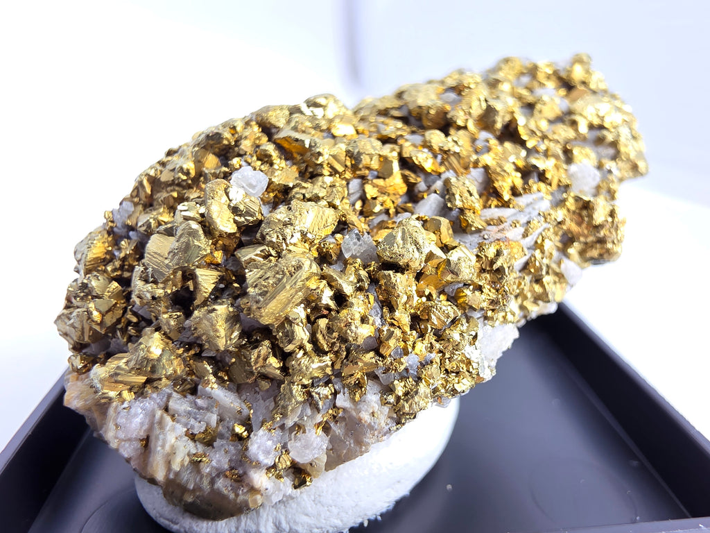 Chalkopyrit 0,01 kg +/- 4x1,5x2 cm