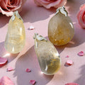 Citrin (gebrannter Amethyst) Edelsteinanhänger