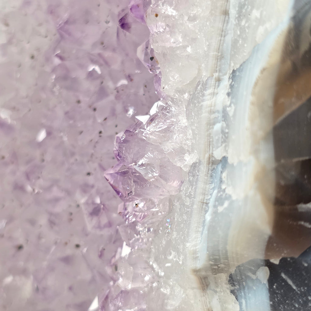 Amethyst 1,21 kg +/- 10,5x10,5x4,5 cm