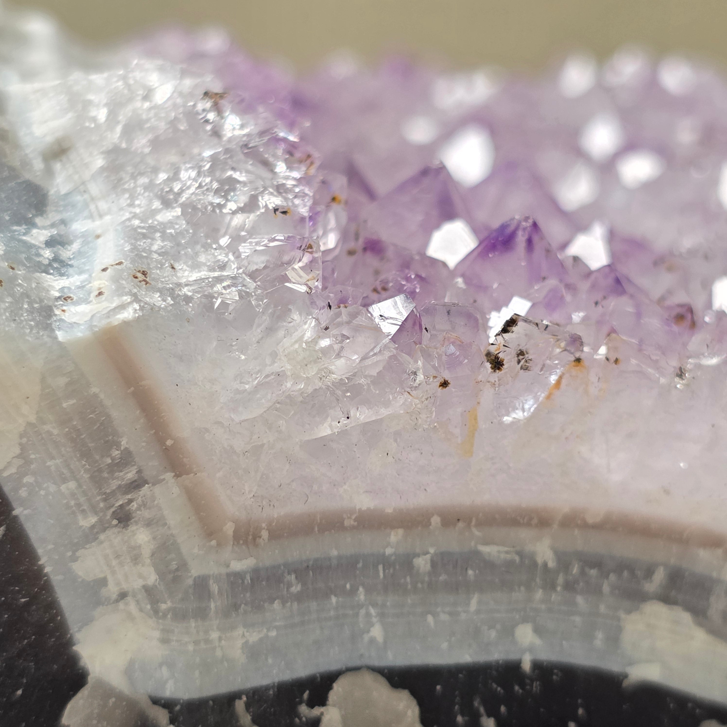 Amethyst 1,21 kg +/- 10,5x10,5x4,5 cm