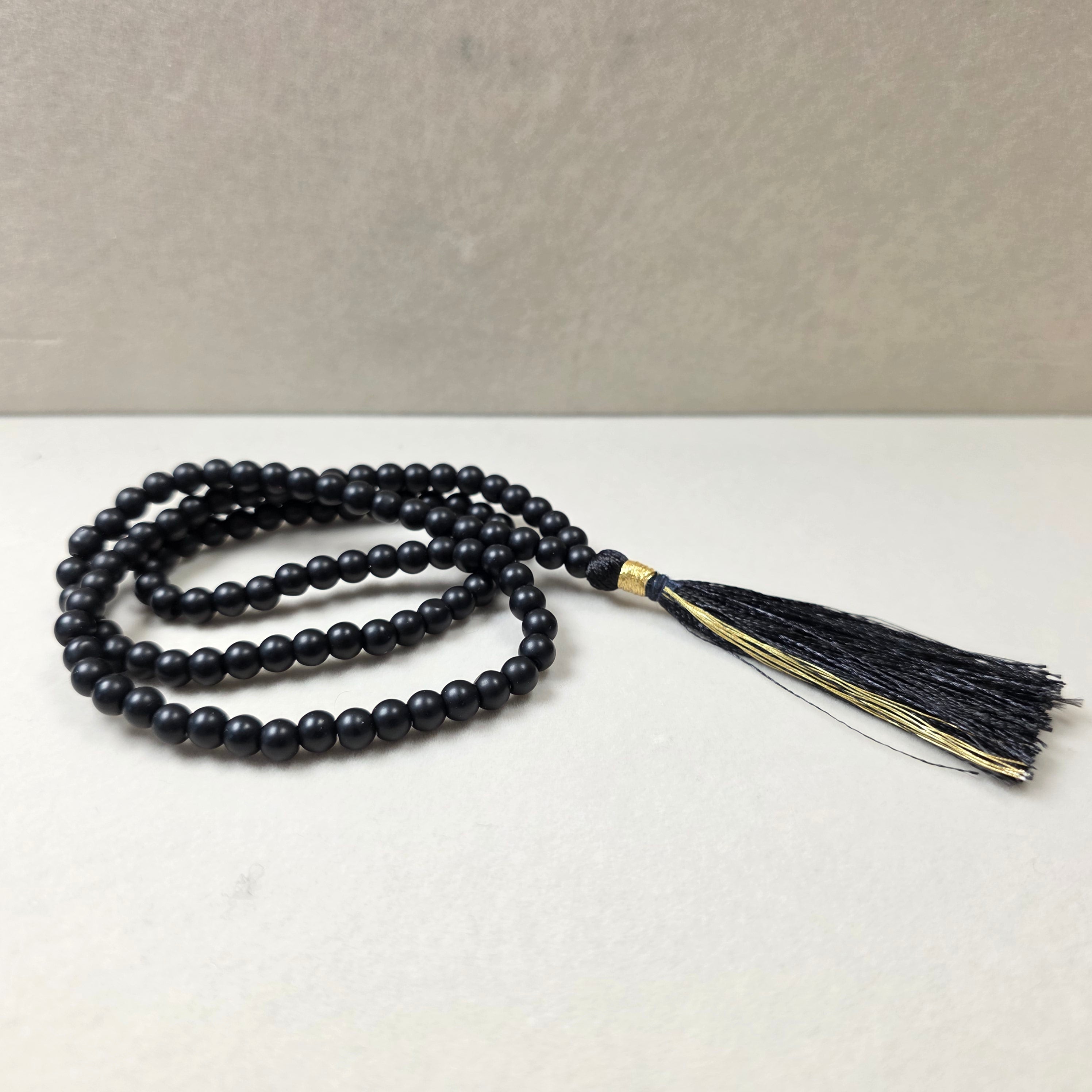 Onyx mattiert Mala 6 mm