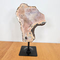 Amethyst rosa +/- 3,2 kg 25x20x4 cm