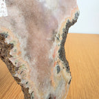 Amethyst rosa +/- 3,2 kg 25x20x4 cm