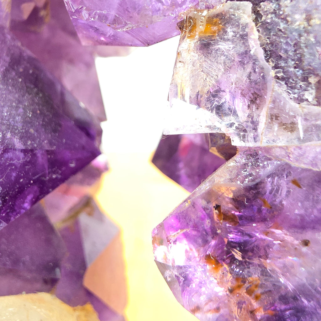 Amethyst +/- 4,49 kg 24,5x20,5x4,5 cm