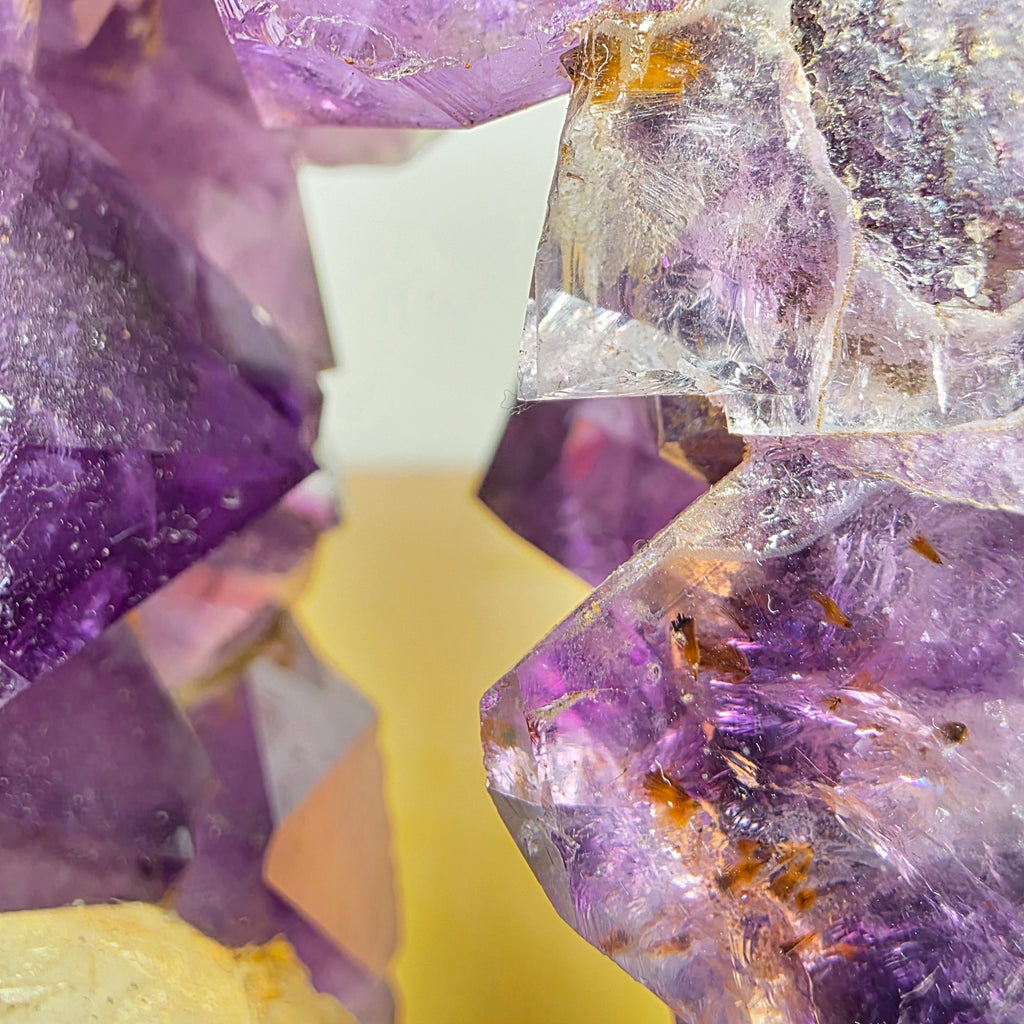 Amethyst +/- 4,49 kg 24,5x20,5x4,5 cm