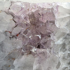 Amethyst auf Moosachat +/- 29 kg 45,5x27x10 cm