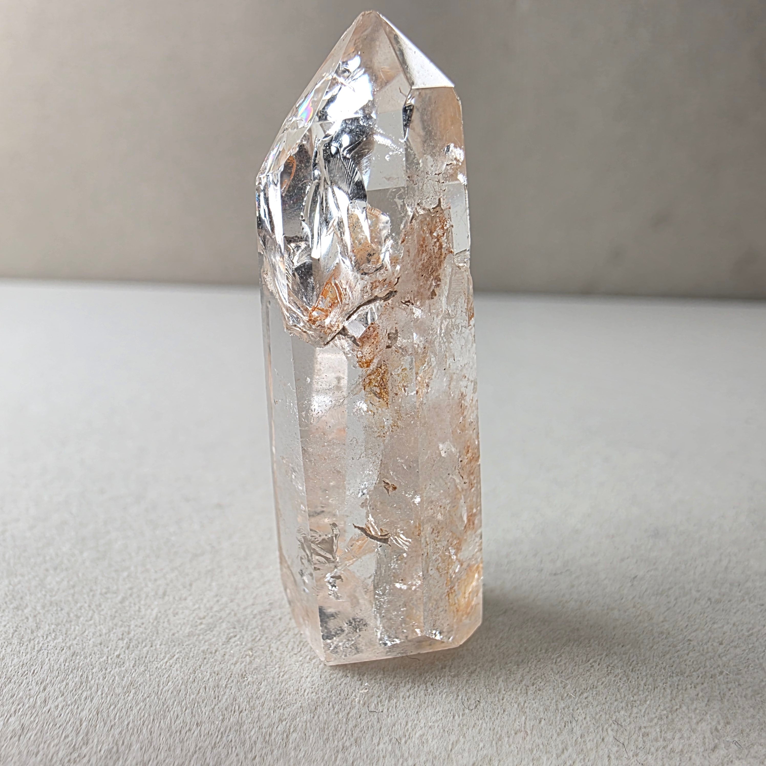 Bergkristall (Lemurianer) +/- 0,016 kg 4,5x1,5x1,5 cm