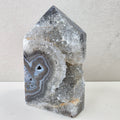 Calcedon blau +/- 0,336 kg 9x5,5x4 cm