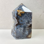 Calcedon blau +/- 0,336 kg 9x5,5x4 cm