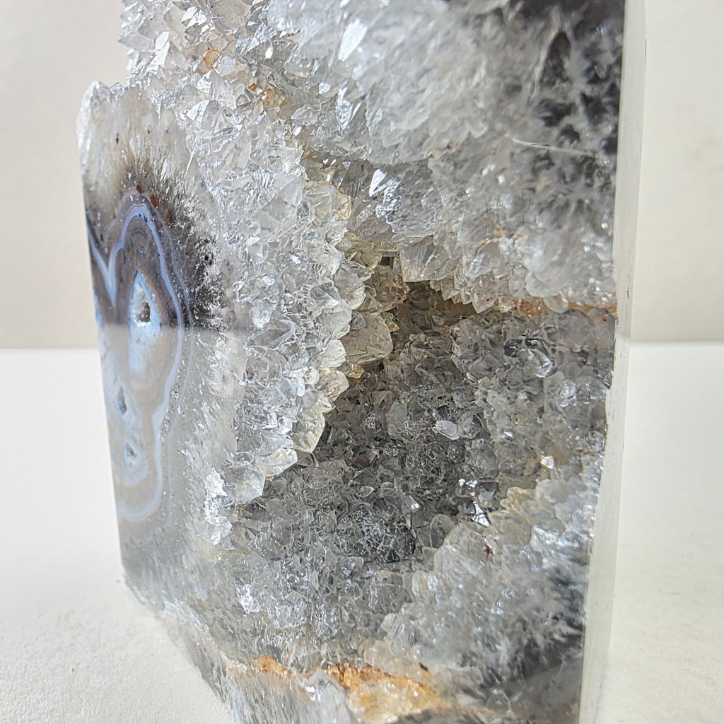 Calcedon blau +/- 0,336 kg 9x5,5x4 cm