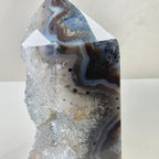 Calcedon blau +/- 0,336 kg 9x5,5x4 cm