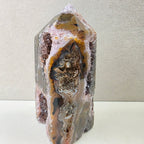 Calcedon schwarz +/- 0,197 kg 8,5x4x4 cm