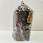 Calcedon schwarz +/- 0,197 kg 8,5x4x4 cm