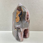 Calcedon schwarz +/- 0,197 kg 8,5x4x4 cm