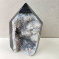 Calcedon schwarz +/- 0,160 kg 7x4,5x3,5 cm