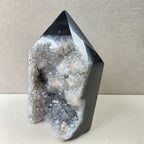 Calcedon schwarz +/- 0,160 kg 7x4,5x3,5 cm
