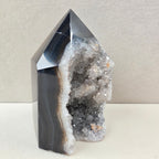 Calcedon schwarz +/- 0,160 kg 7x4,5x3,5 cm