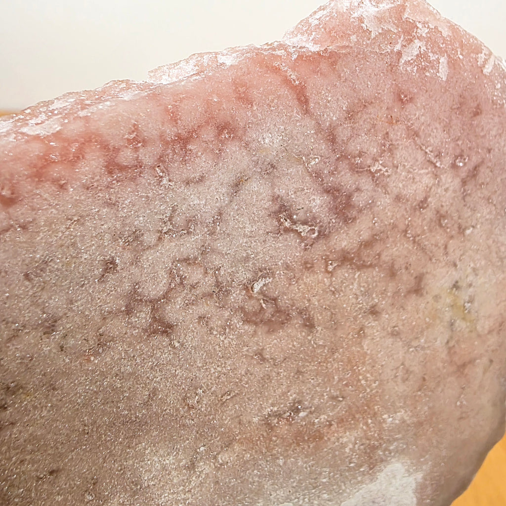 Amethyst rosa +/- 1,214 kg 20x15x4 cm