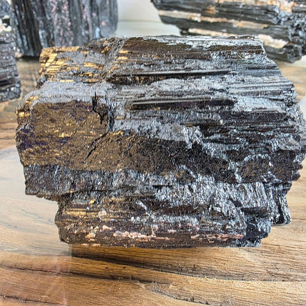 Turmalin Schörl +/- 1,54 kg 7x12x10 cm