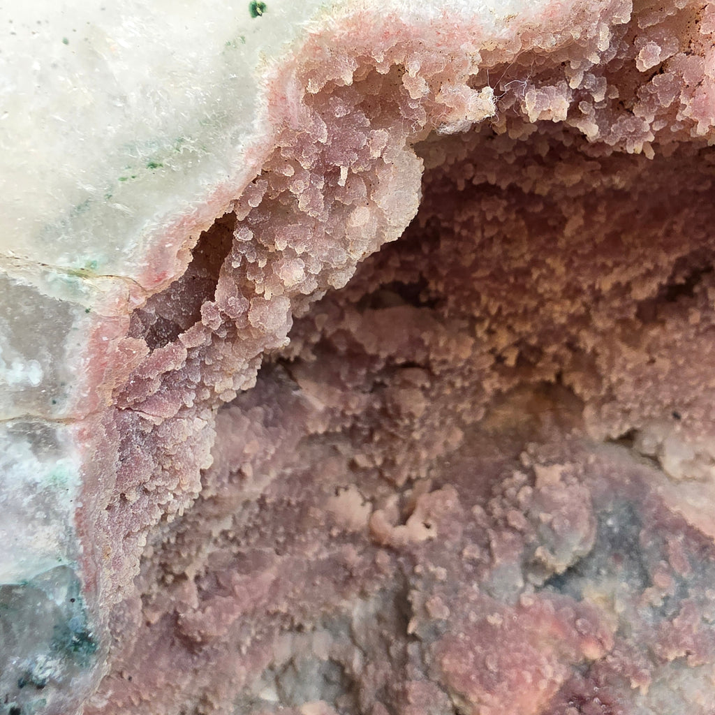 Amethyst rosa +/- 34,75 kg 38x36x20 cm