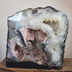 Amethyst rosa +/- 32,3 kg 37x35x16 cm