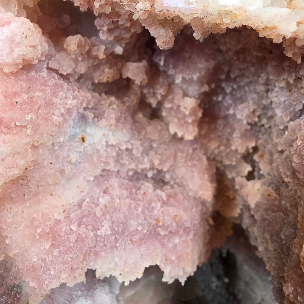 Amethyst rosa +/- 32,3 kg 37x35x16 cm