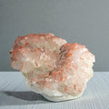 Quarz auf Fluorit 0,2 kg +/- 7x7x6 cm