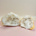 Quarzgeode 0,355 kg +/- geschlossen 10x8x6 cm