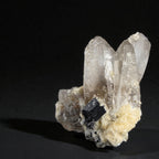 Hyalith mit Rauchquarz 0,03 kg +/- 3x3x3 cm