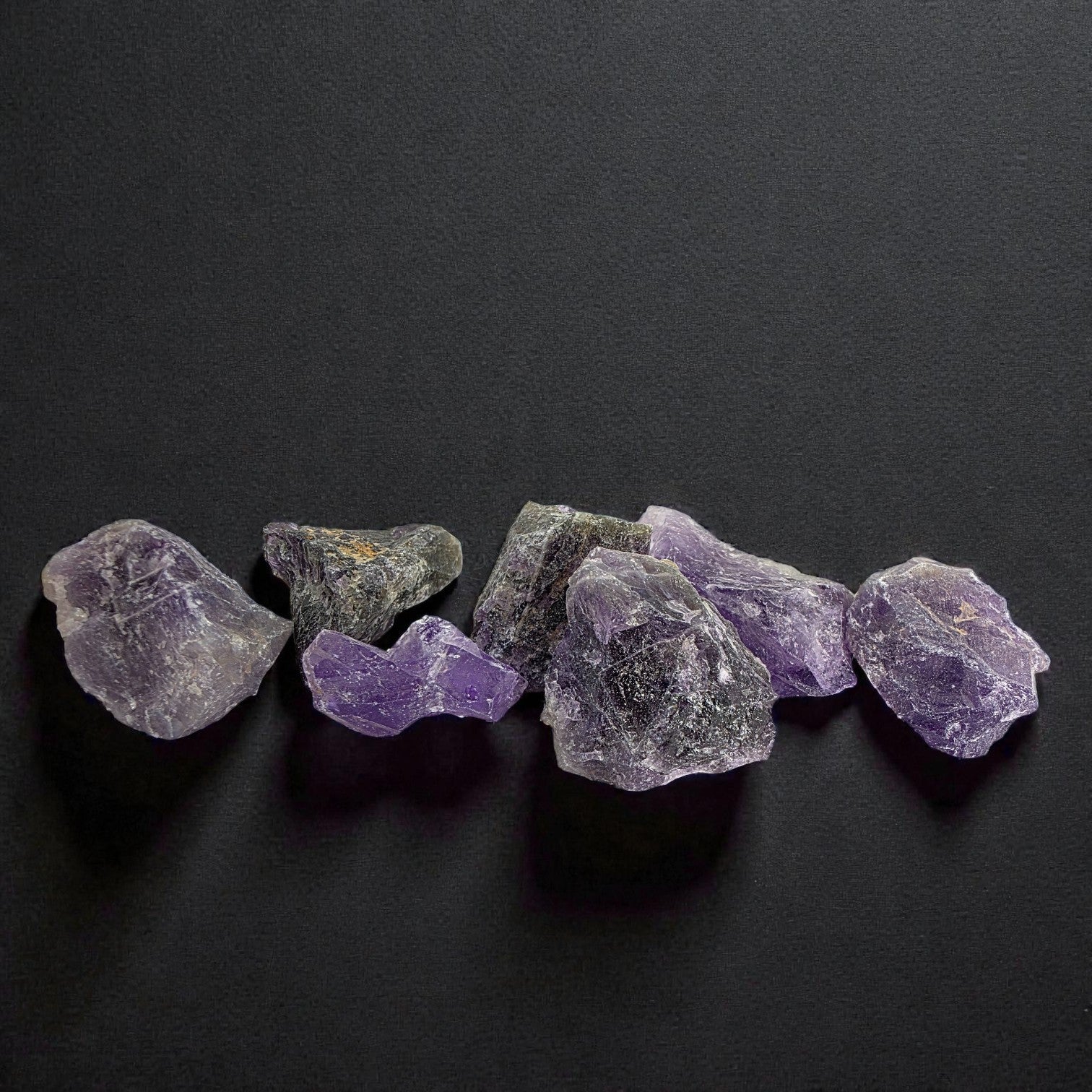 Amethyst Rohstein Wasserstein je 10g