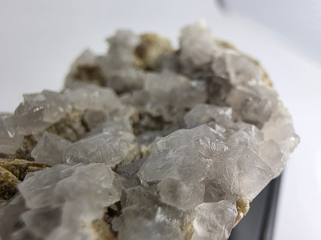 Quarz mit Siderit 0,21 kg +/- 7x6x3 cm