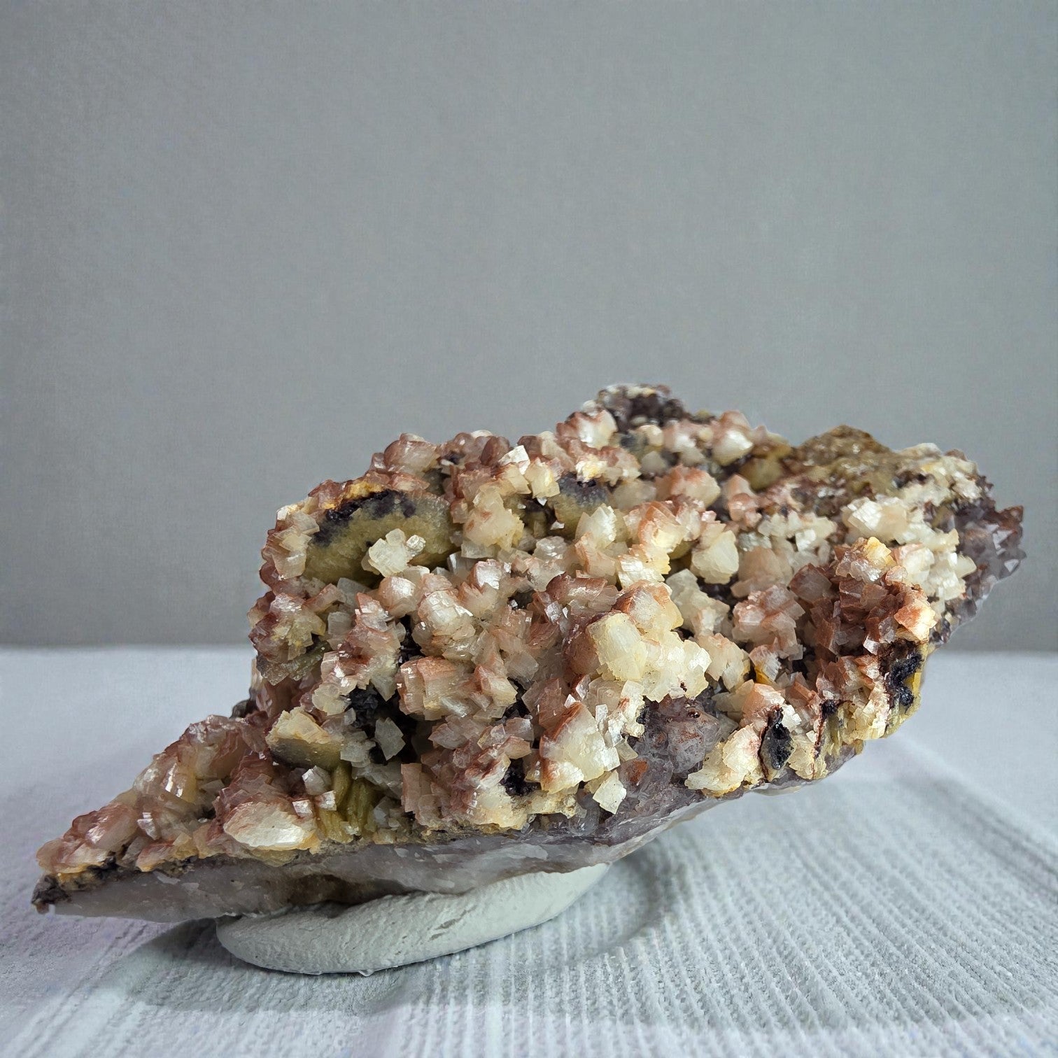 Ankerit mit Siderit und Quarz 0,1 kg +/- 8x4x3 cm